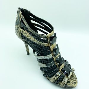 BCBGeneration Heels Snakeskin Pattern size 7